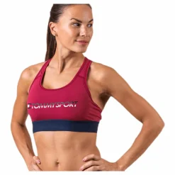 Sports Bra Medium Tri Logo Red*Tommy Hilfiger Sport Best
