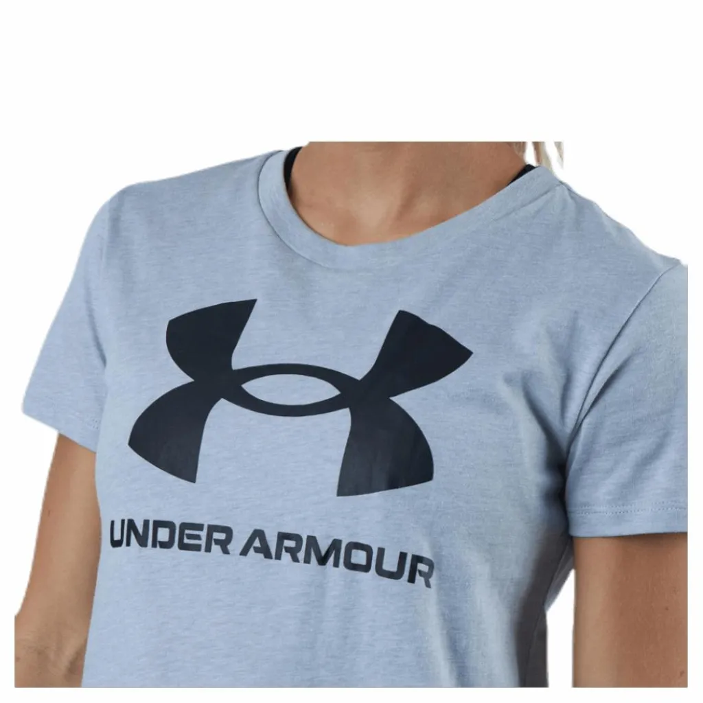 Under Armour Sportstyle Graphic SS Black/Grey Svart och Grå Clearance