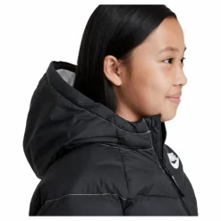 Nike Sportswear Big Kids' (girls')  Black/white/white Svart