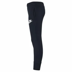 Nike Sportswear Club Big Kids' (Girls') French Terry Pants BLACK/WHITE Svart Discount