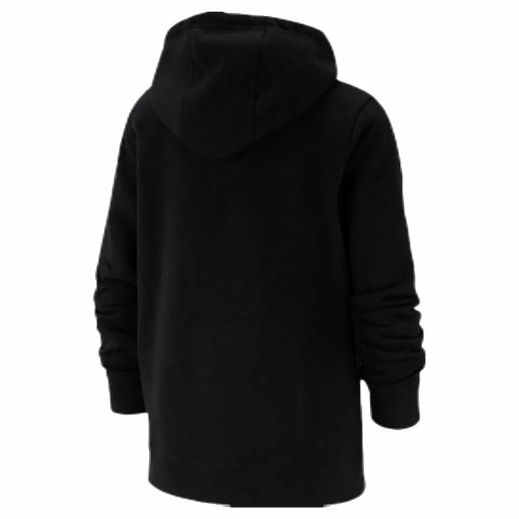 Sportswear Club Big Kids' Full-Zip Hoodie BLACK/BLACK/WHITE*Nike Discount