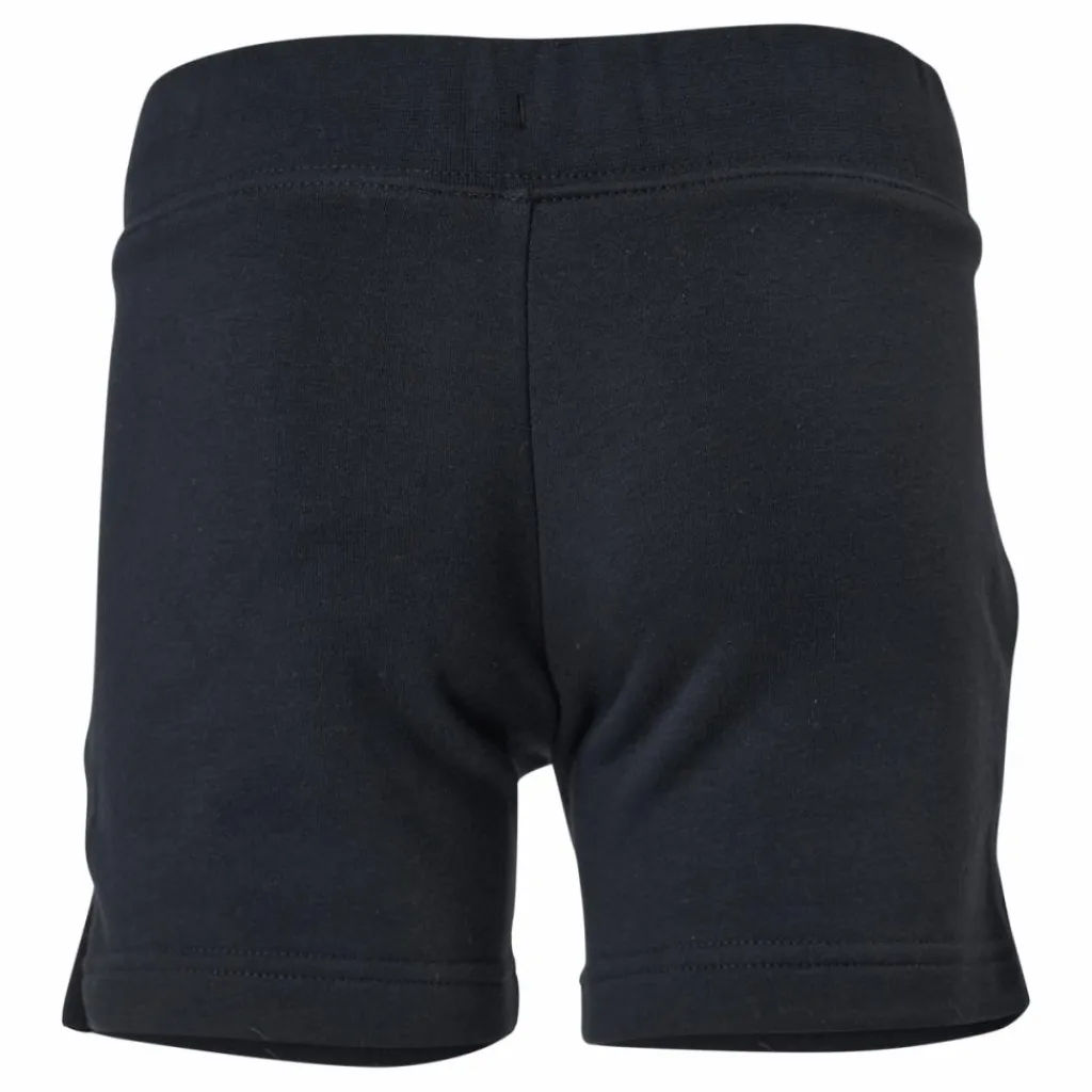 Nike Sportswear Club Big Kids' (Girls') French Terry Shorts BLACK/WHITE Svart Hot