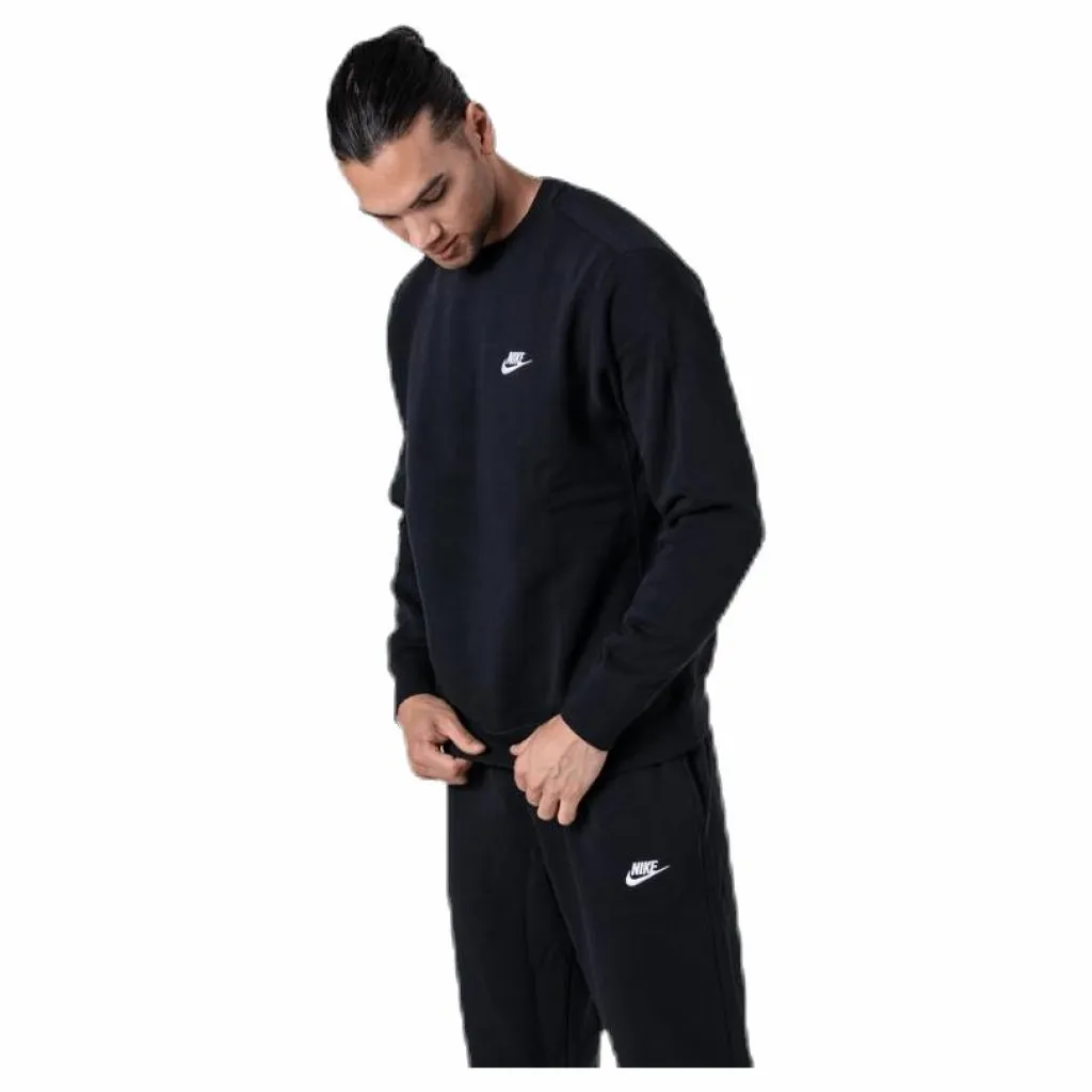 Sportswear Club Fleece Crew BLACK/WHITE*Nike Best