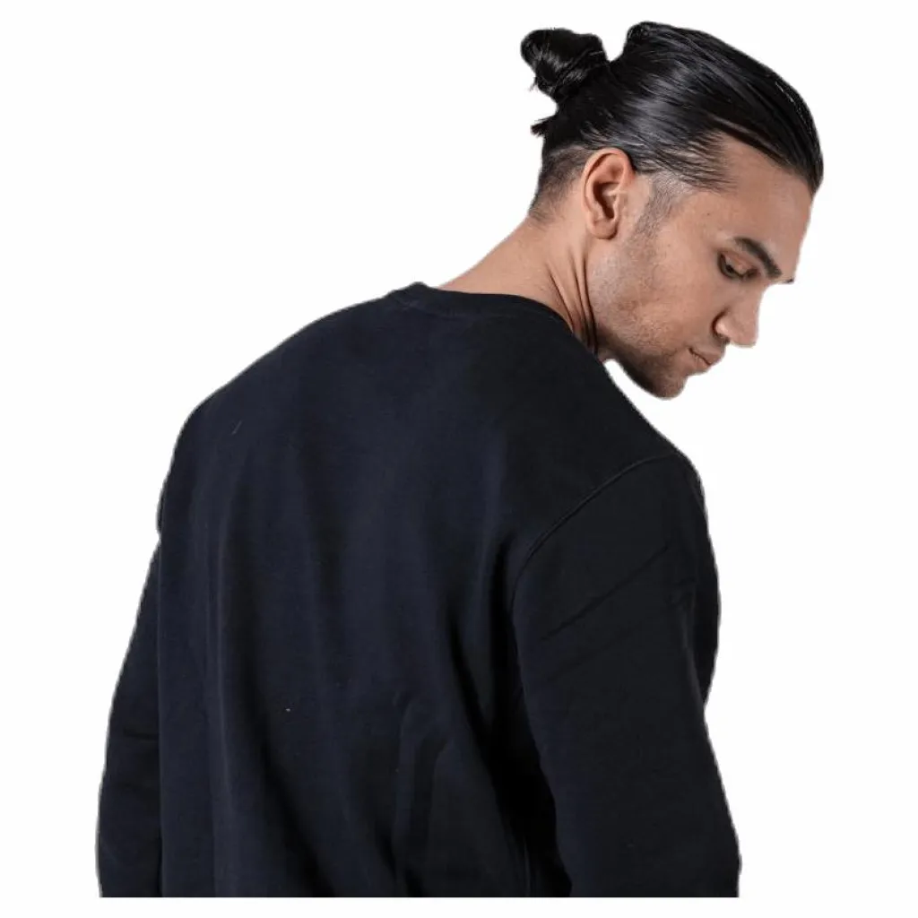 Sportswear Club Fleece Crew BLACK/WHITE*Nike Best