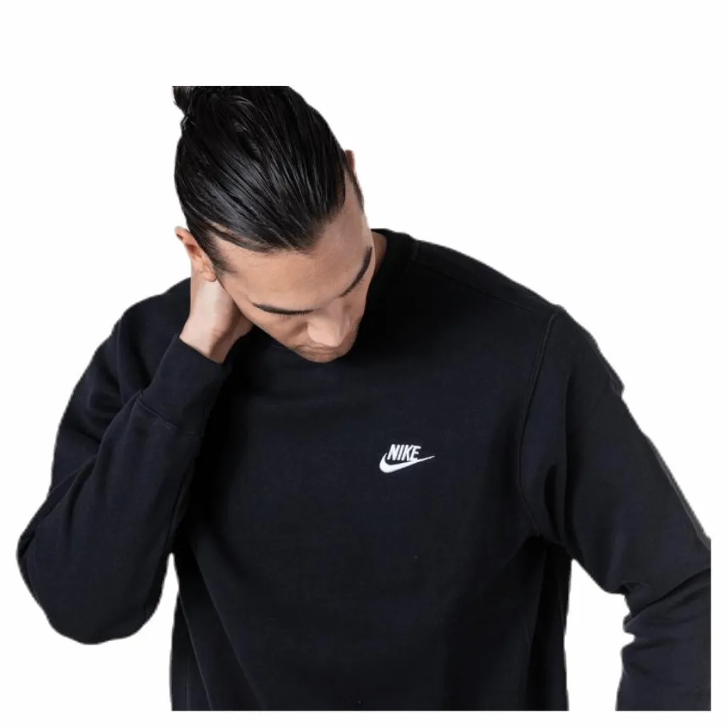 Sportswear Club Fleece Crew BLACK/WHITE*Nike Best