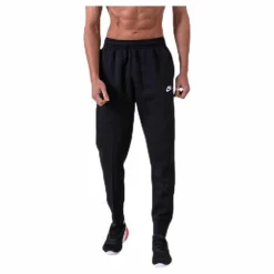 Nike Sportswear Club Fleece Joggers BLACK/BLACK/WHITE Svart Online