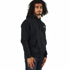 Nike Sportswear Club Fleece Pullover Hoodie BLACK/BLACK/WHITE Svart Online