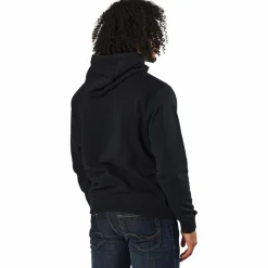 Nike Sportswear Club Fleece Pullover Hoodie BLACK/BLACK/WHITE Svart Online