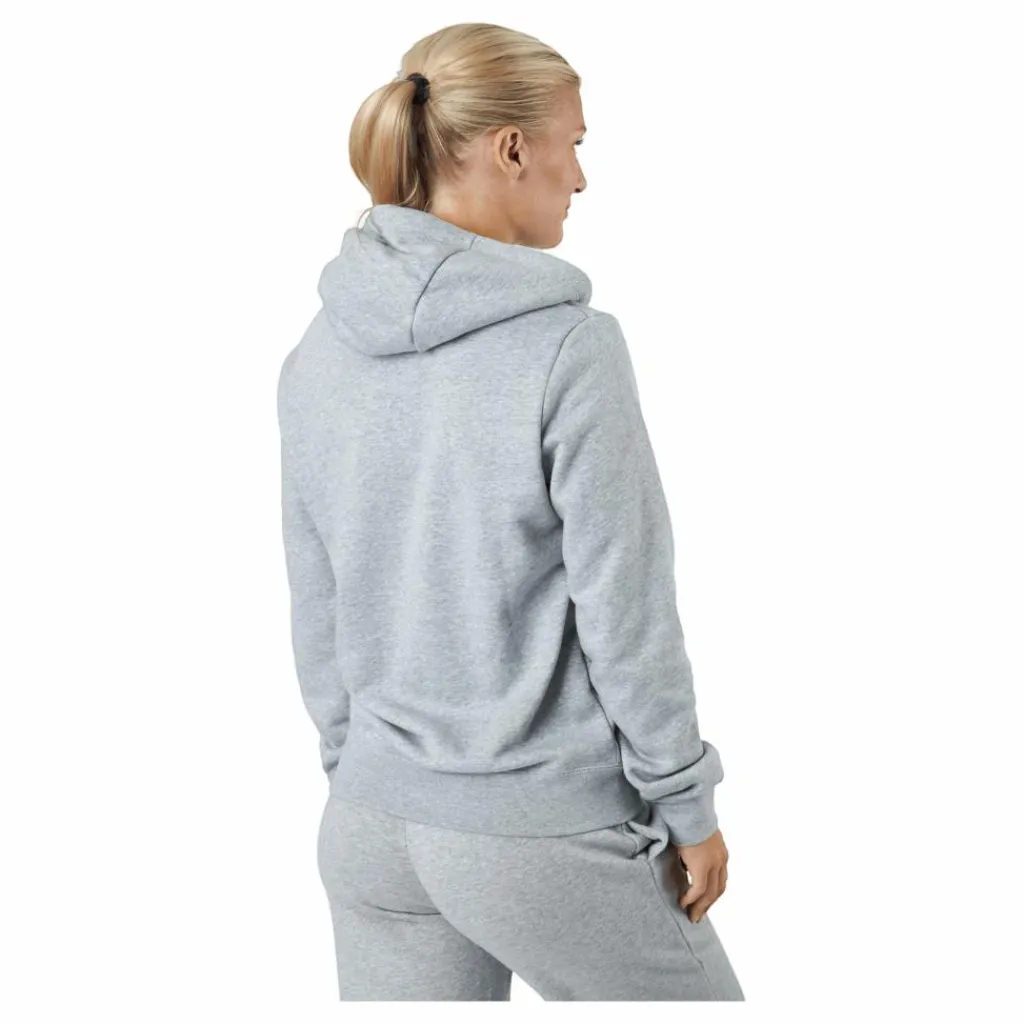 Sportswear Club Fleece Women's Funnel Hoodie DK GREY HEATHER/WHITE*Nike Clearance