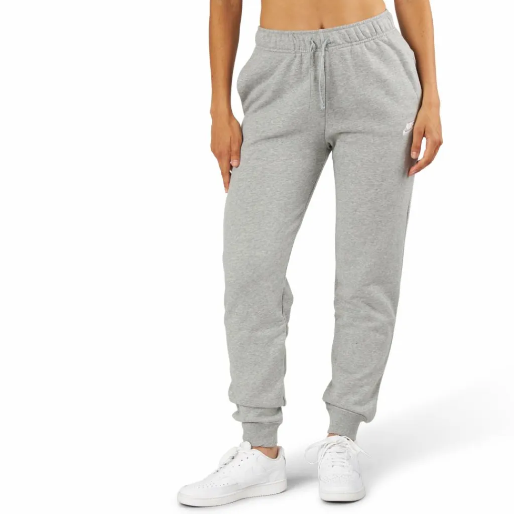 Sportswear Club Fleece Women's Mid-Rise Joggers DK GREY HEATHER/WHITE*Nike Sale