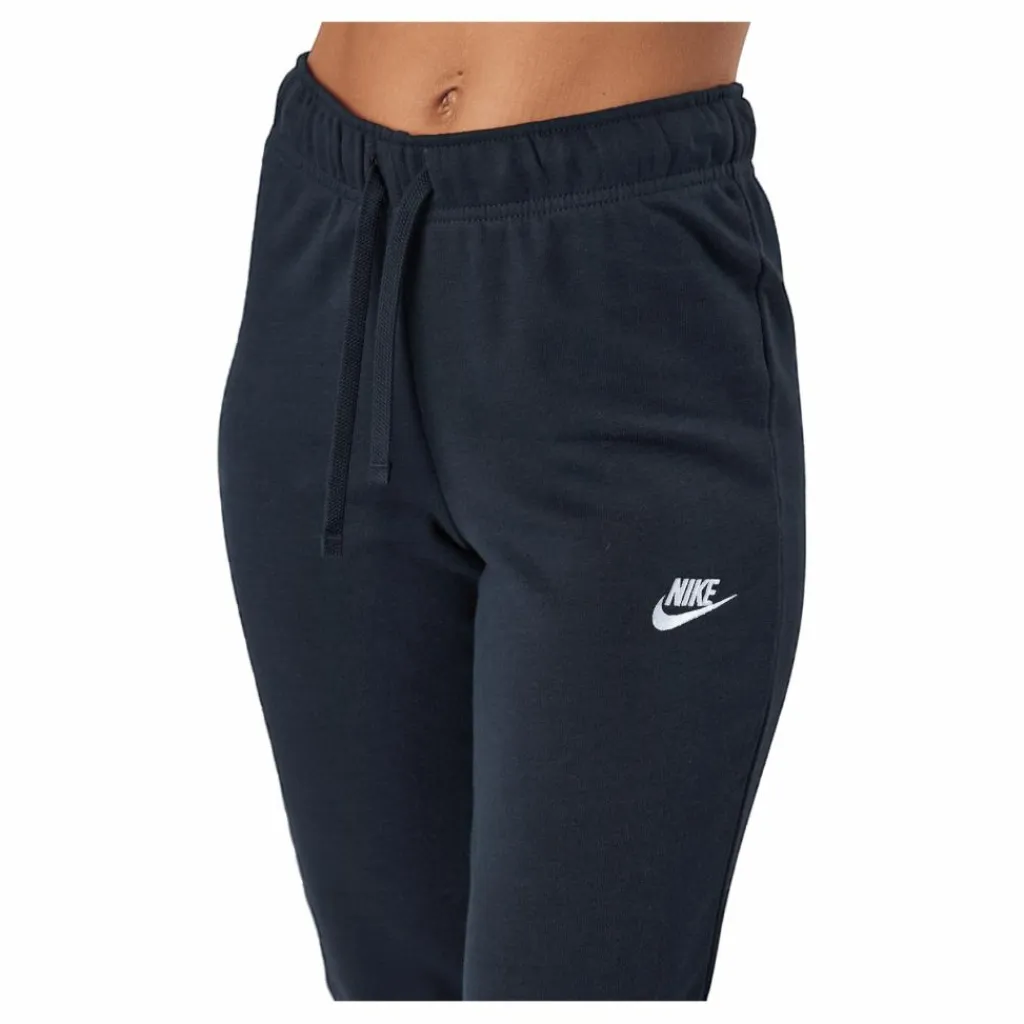 Sportswear Club Fleece Women's Mid-Rise Pants BLACK/WHITE*Nike Online