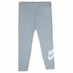 Nike Sportswear Essential Women's High-Waisted Leggings (Plus Size) DK GREY HEATHER/WHITE Grå