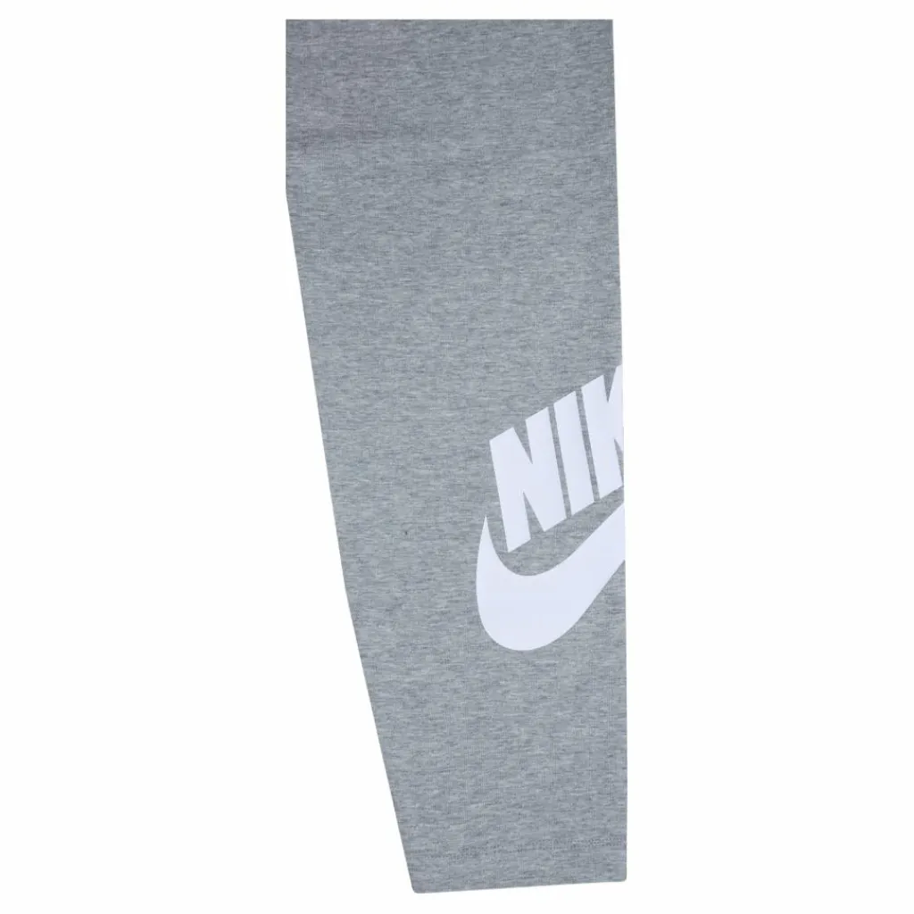 Nike Sportswear Essential Women's High-Waisted Leggings (Plus Size) DK GREY HEATHER/WHITE Grå
