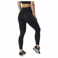 Sportswear Essential Women's High-Waisted Logo Leggings BLACK/WHITE*Nike Outlet