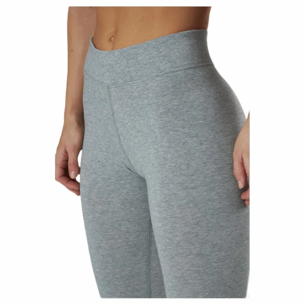 Nike Sportswear Essential Women's 7/8 Mid-Rise Leggings DK GREY HEATHER/WHITE Grå New