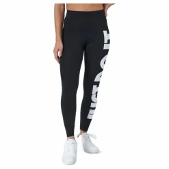 Sportswear Essential Women's High-Waisted Graphic Leggings BLACK/WHITE*Nike