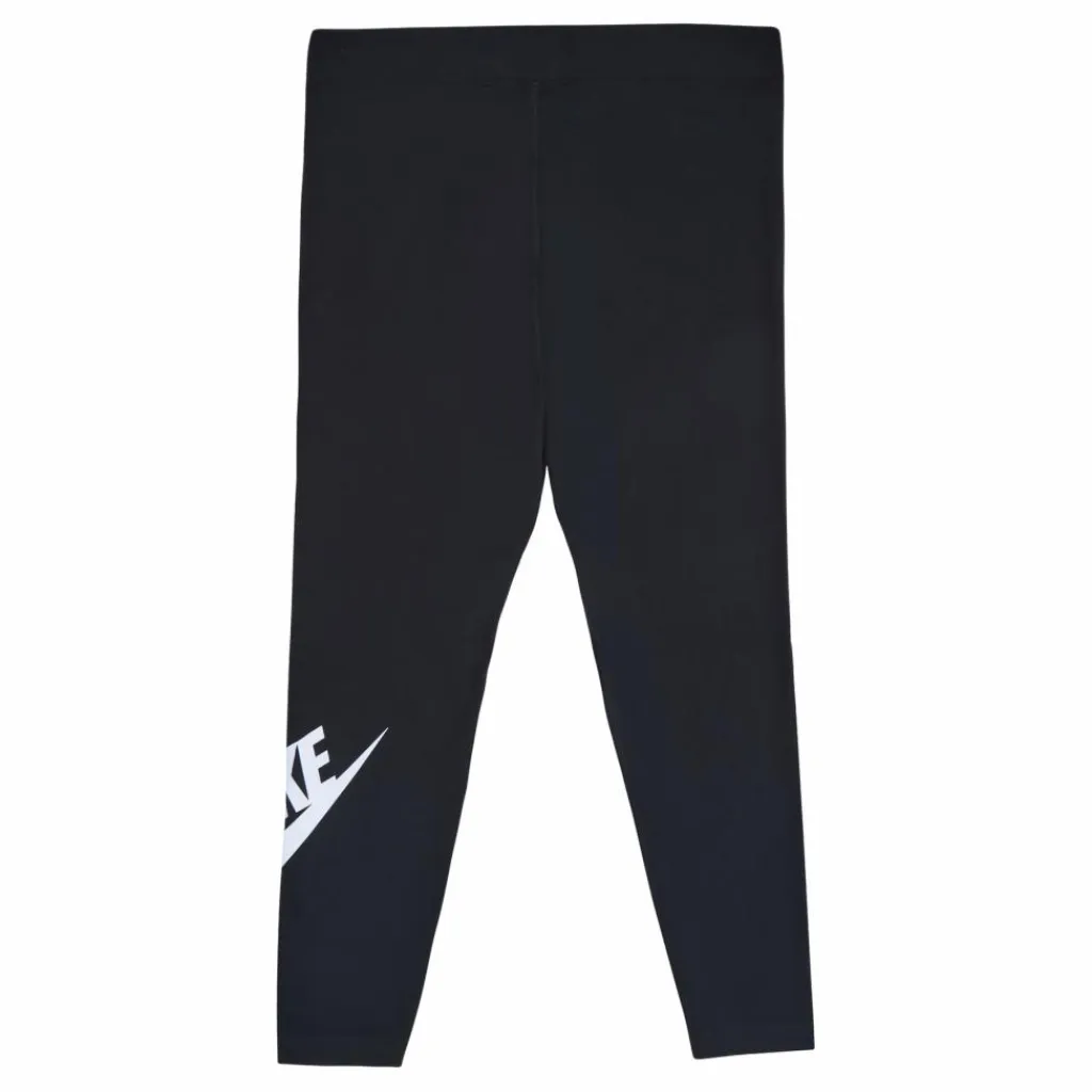 Sportswear Essential Women's High-Waisted Leggings (Plus Size) BLACK/WHITE*Nike