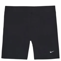 Sportswear Essential Women's Mid-Rise Bike Shorts (Plus Size) BLACK/WHITE*Nike Sale