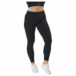 Nike Sportswear Essential Women's 7/8 Mid-Rise Leggings BLACK/WHITE Svart Outlet