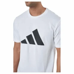 adidas Sportswear Future Icons Three Bar Tee White Vit Hot