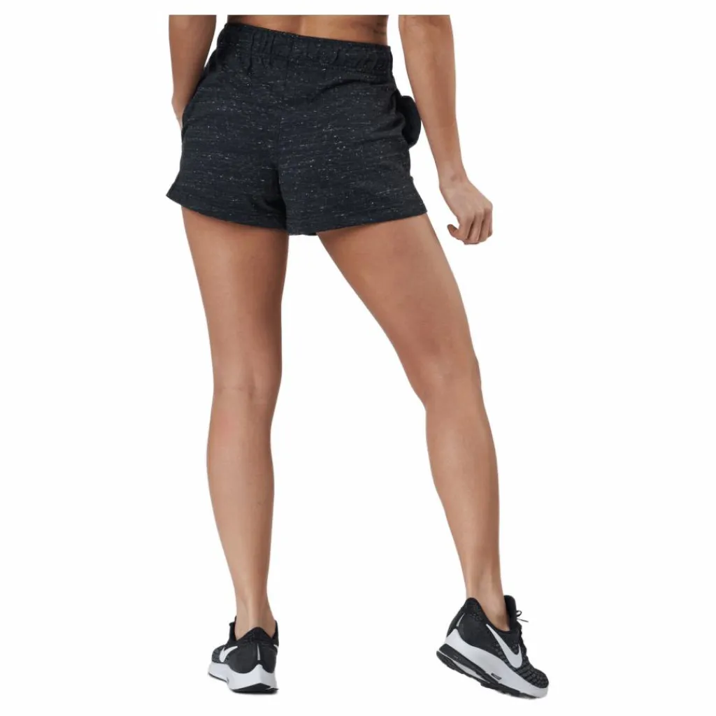 Nike Sportswear Gym Vintage Women's Shorts BLACK/WHITE Svart