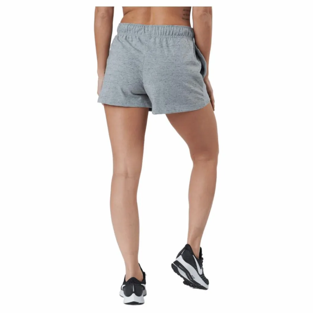 Nike Sportswear Gym Vintage Women's Shorts DK GREY HEATHER/WHITE Grå New