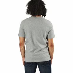 Nike Sportswear Men's T-Shirt DK GREY HEATHER/BLACK/WHITE Grå Hot