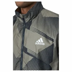 adidas Sportswear Three Bar Graphics Track Jacket Multicolor / Orbit Green / Carbon Flerfärgad