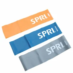 SPRI Flat Band Loop Kit 3-pack Multi Blå New