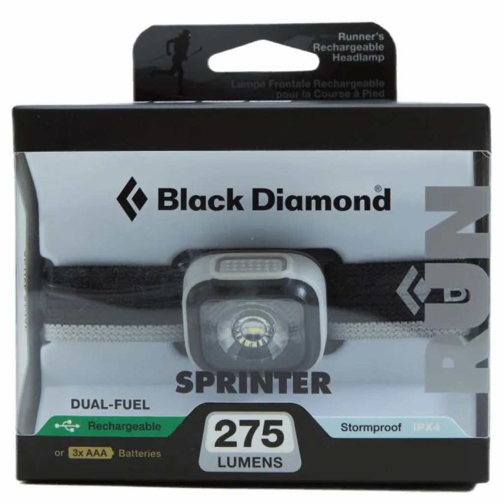 Sprinter 275 Headlamp Aluminum*Black Diamond Outlet