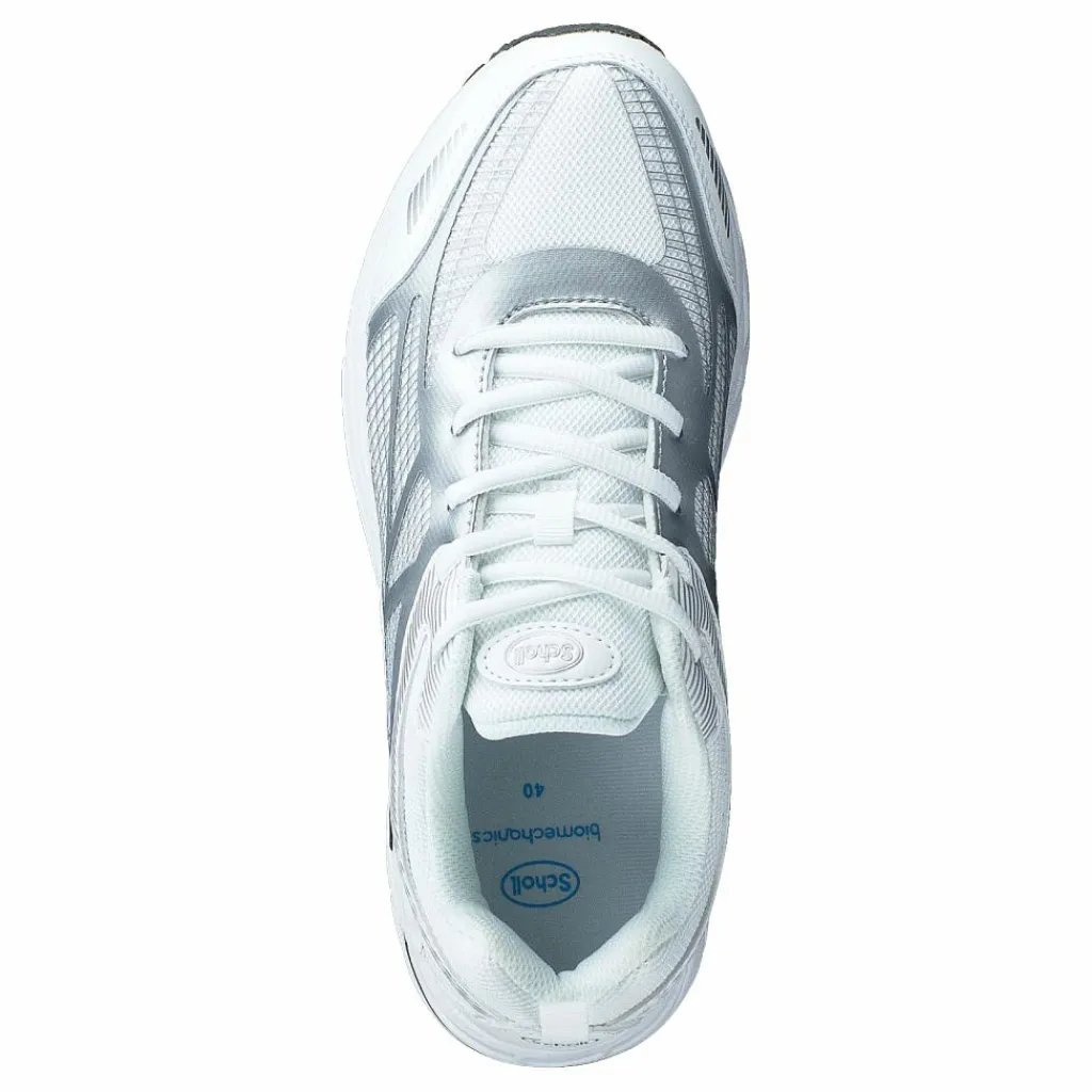 Scholl Sprinter Net White/silver Silver och Vit Discount