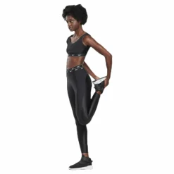 Reebok SR Strappy Lounge Bra Black Svart Outlet