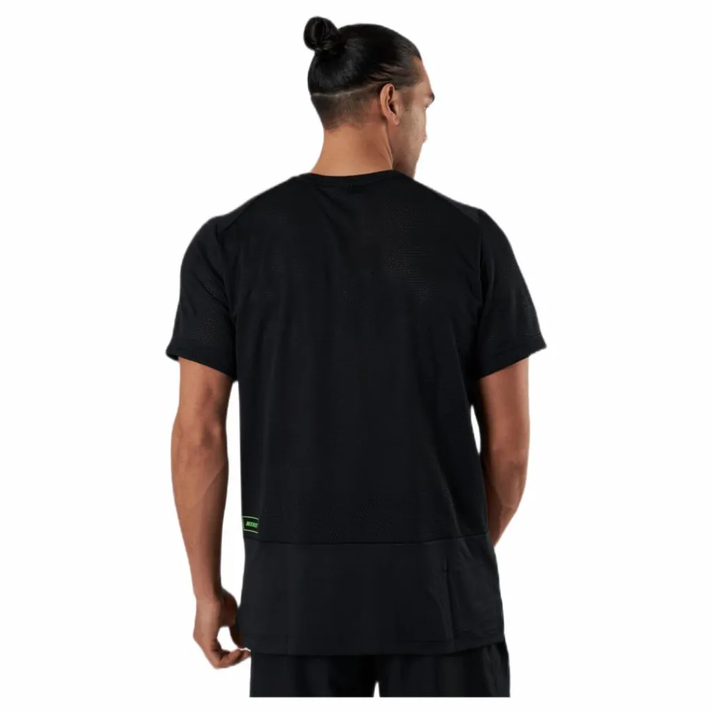Nike SS Top Green/Black Svart Clearance