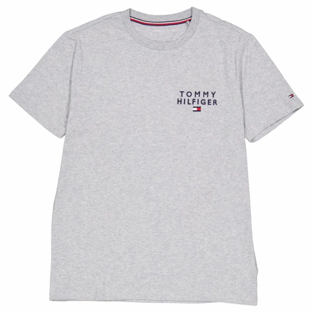 Ss Woven Pj Set Drawstring Diagonal Logo*Tommy Hilfiger Hot