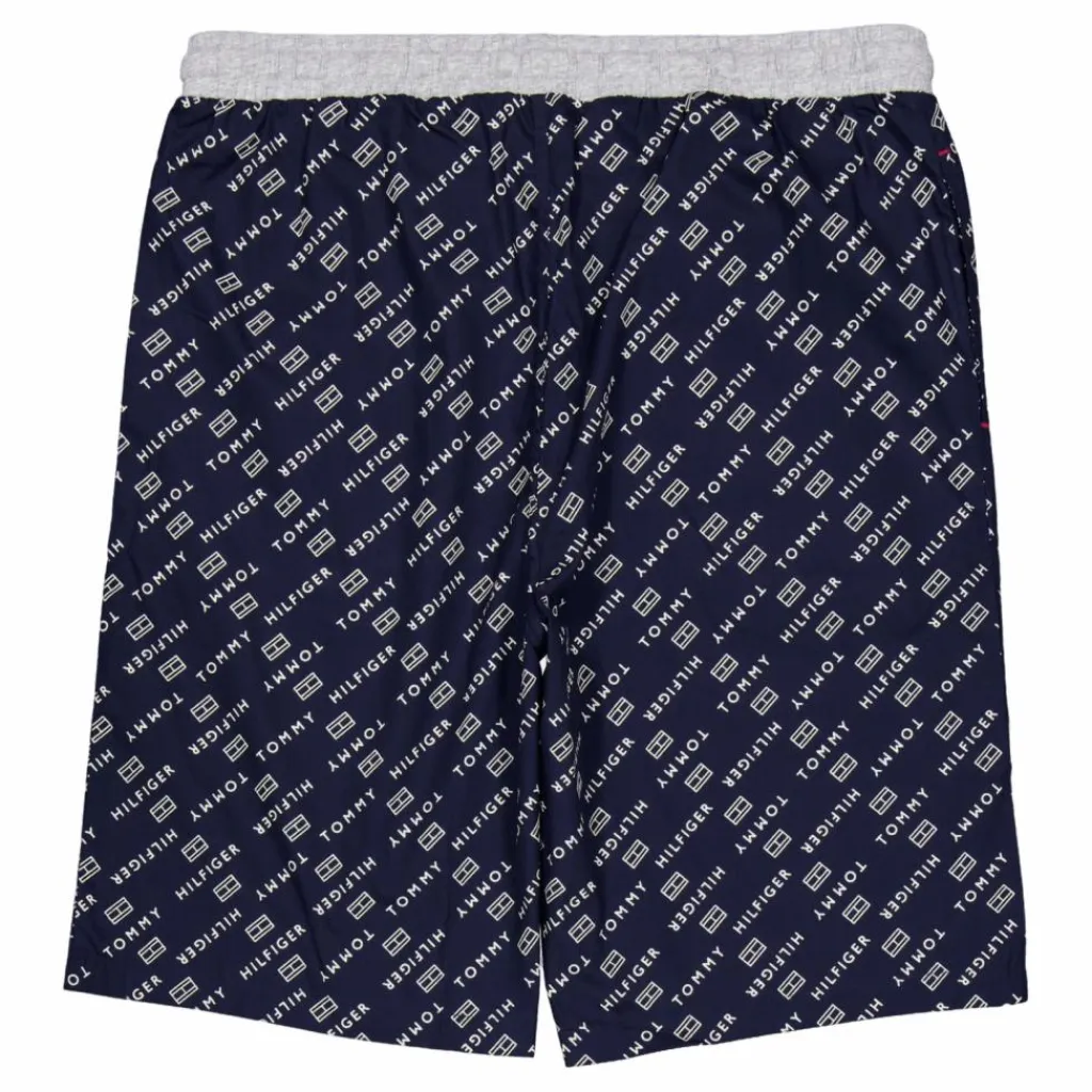 Ss Woven Pj Set Drawstring Diagonal Logo*Tommy Hilfiger Hot
