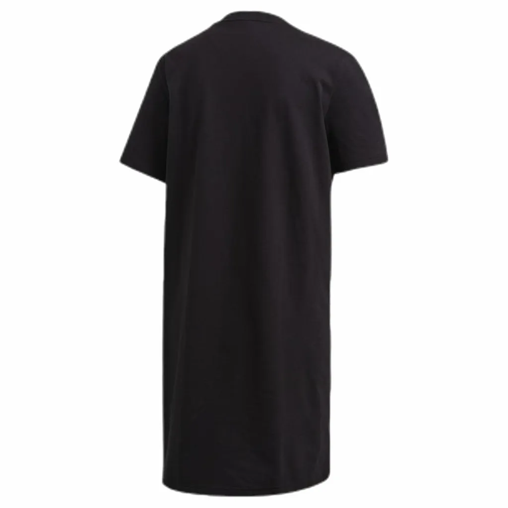 adidas Stack T Dress White/Black Svart Outlet