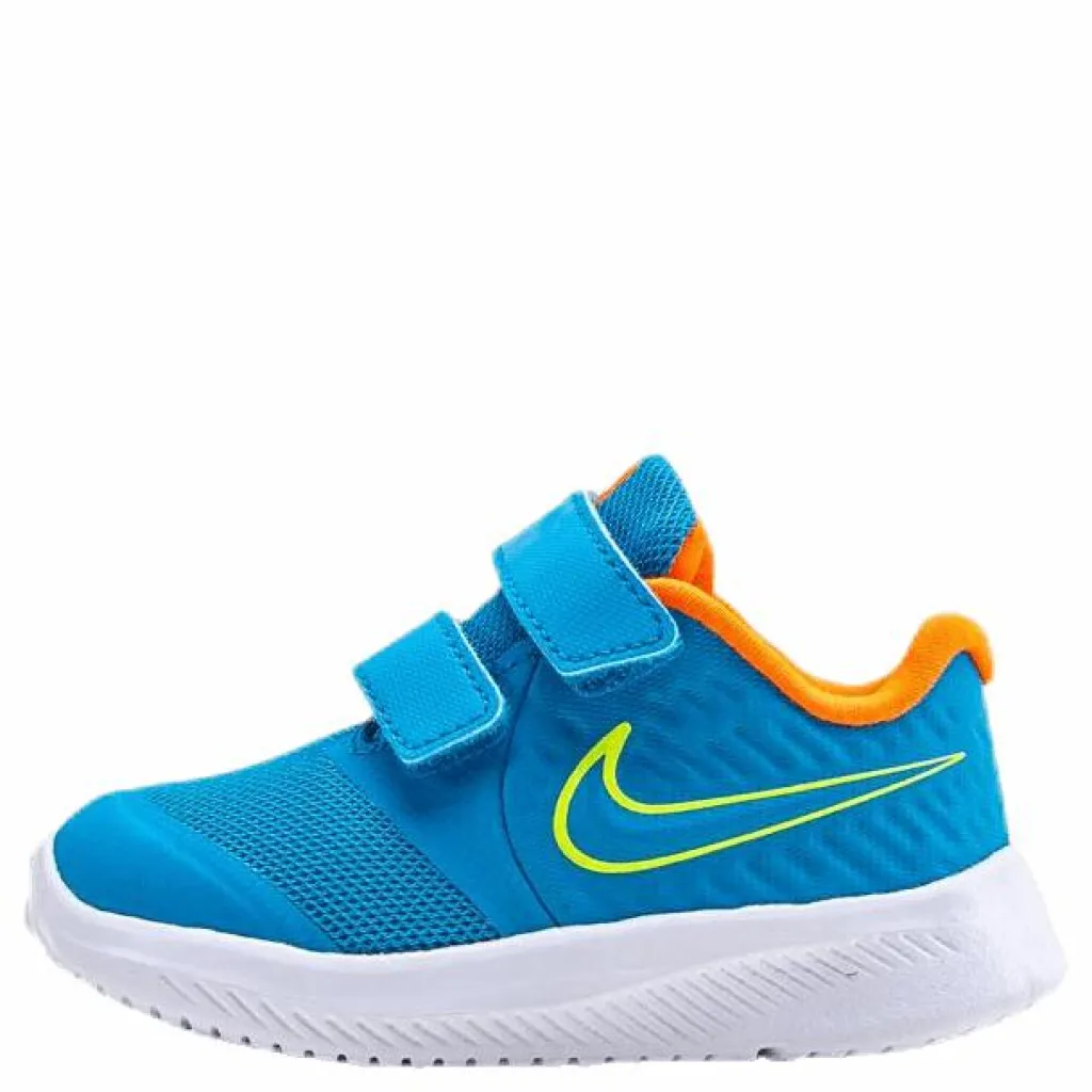Star Runner 2 TD Blue/Yellow*Nike Hot