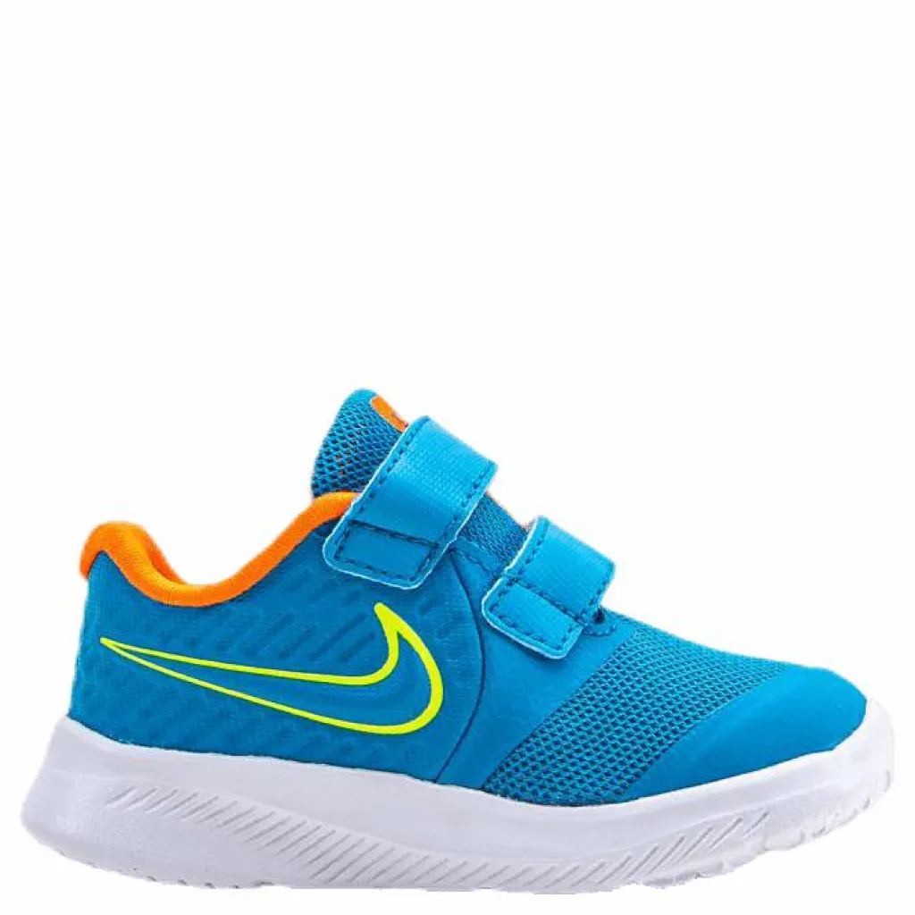 Star Runner 2 TD Blue/Yellow*Nike Hot
