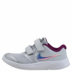 Nike Star Runner 2 TD Kids Grey Vit New
