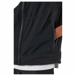 adidas Statement Full-Zip Hooded Vest Black Svart New