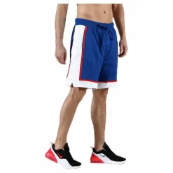 Statement Mesh Stretch Short Blue/White*Nike Clearance