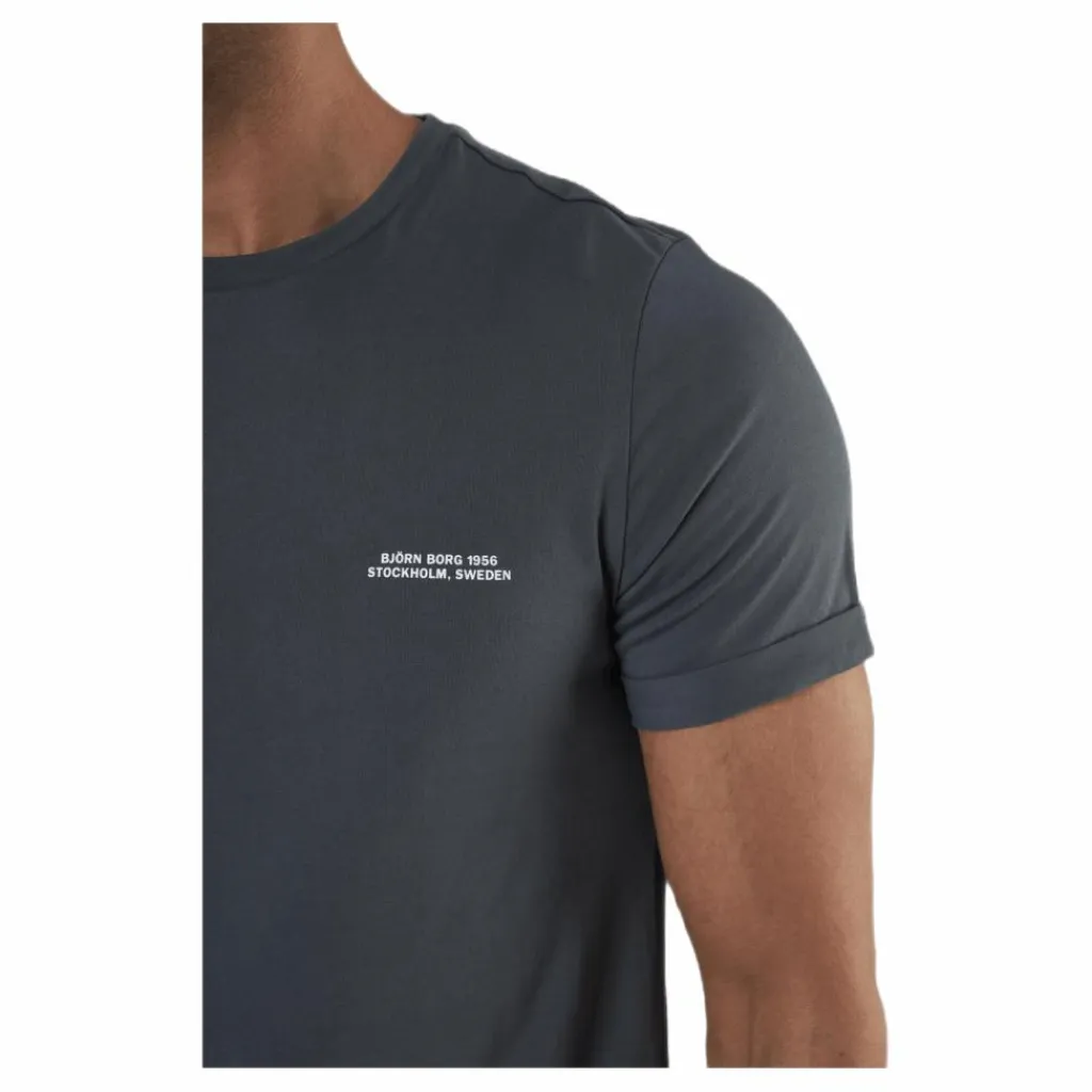 Björn Borg Sthlm Training Tee Grey Grå New