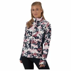 Kari Traa Stjerne Fleece Pink/Patterned Rosa och Mönstrad Best