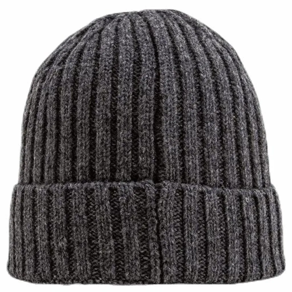 Stockholm Wool Blend Beanie Grey*Lindberg