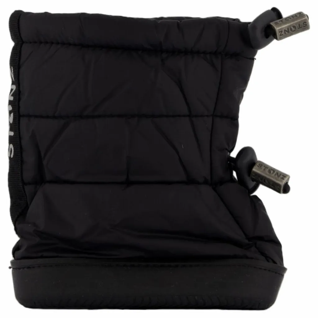 Stonz Toddler Puffer Booties Black Svart