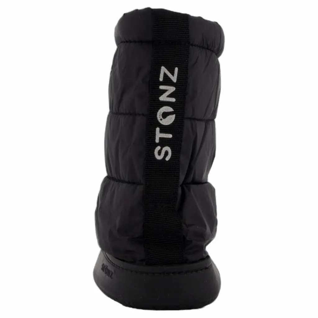 Stonz Toddler Puffer Booties Black Svart