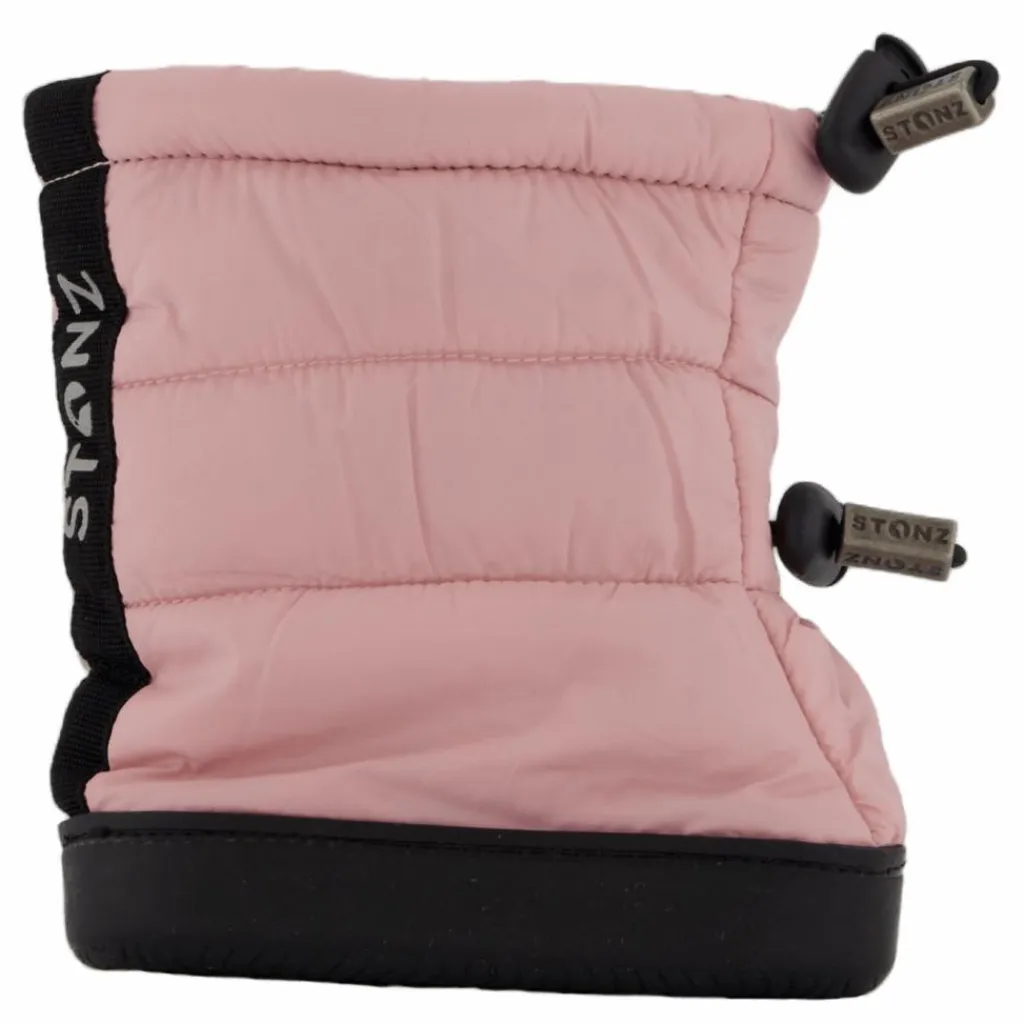 Stonz Toddler Puffer Booties Pink Rosa Discount