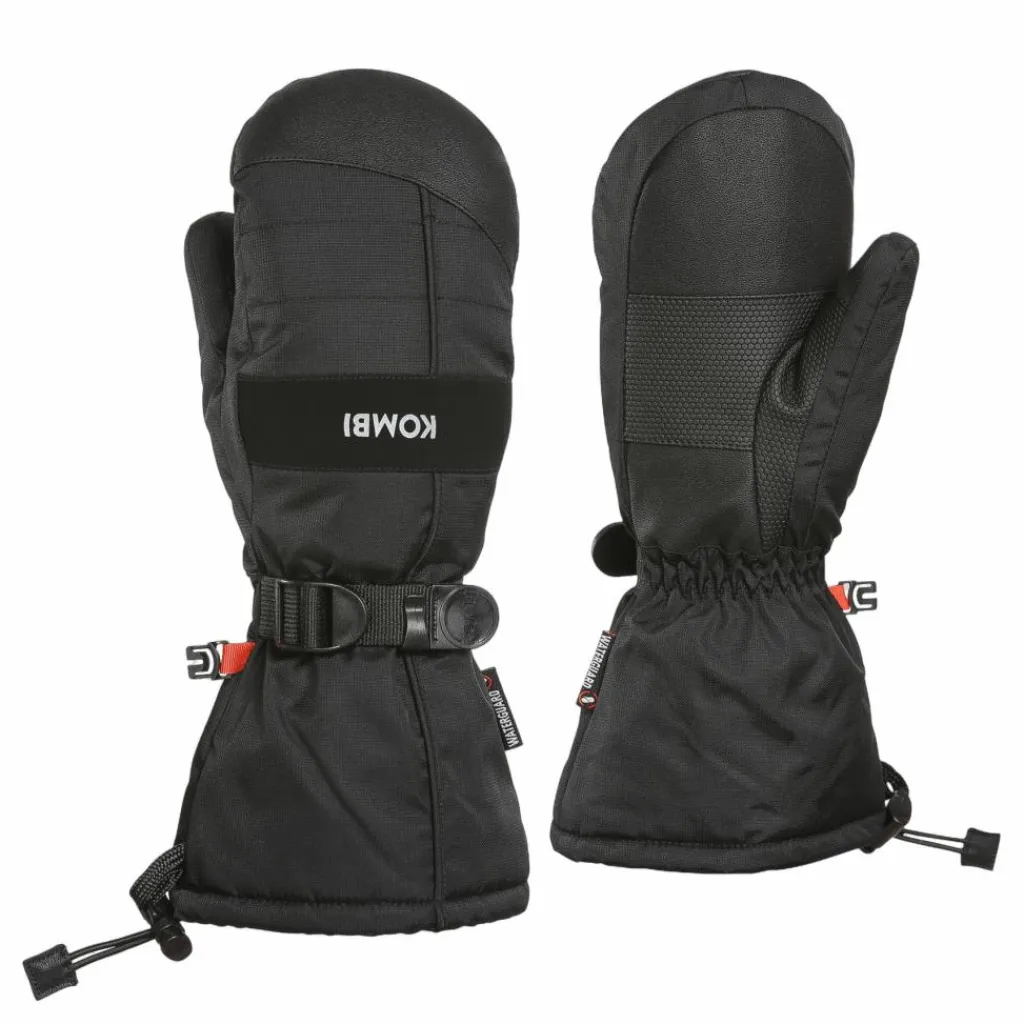 Kombi Storm Jr Mitt Down Wool Black Svart Clearance