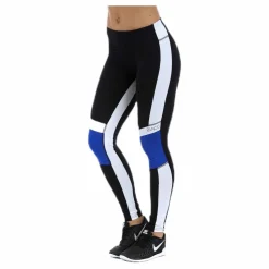 BLACC Storm Tights Blue/White/Black Blå, Vit och Svart