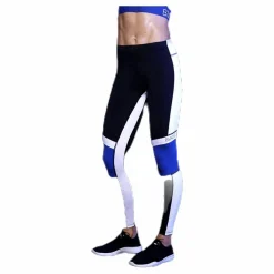 BLACC Storm Tights Blue/White/Black Blå, Vit och Svart